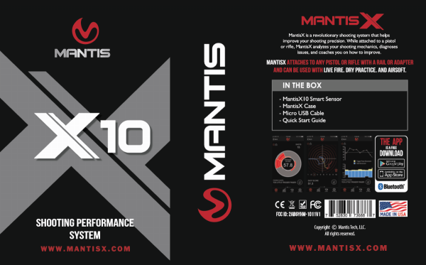 System treningowy Mantis X10 Elite Shooting Performance