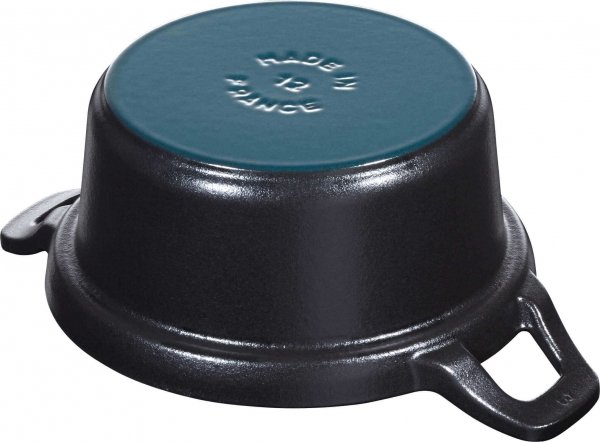 STAUB LA COQUETTE Garnuszek żeliwny okrągły 500 ml, czarny
