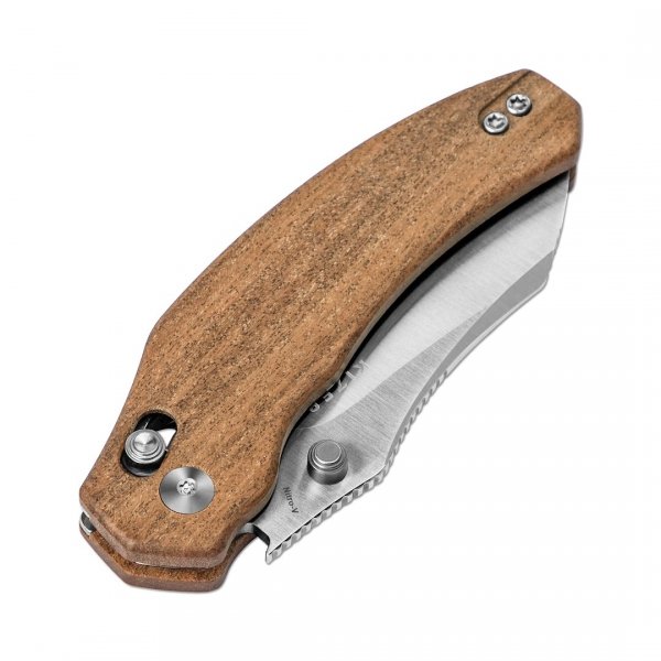 Nóż Kizer Bulldog Mkuruti Wood Nitro-V
