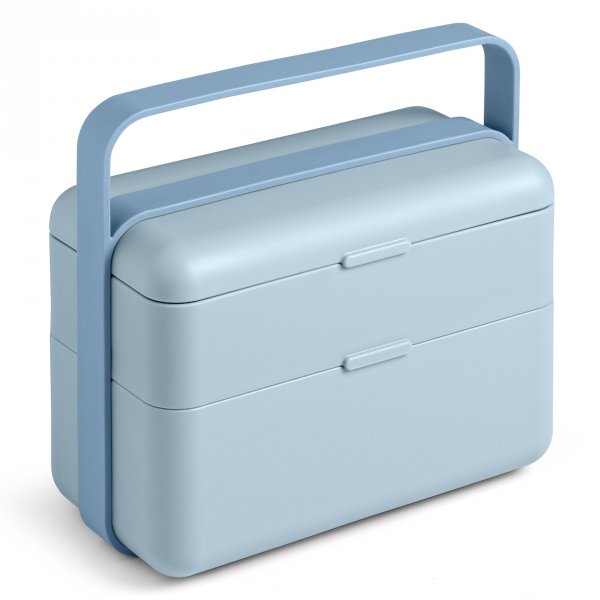 Lunchbox Bauletto, M, niebieski, Create Collection