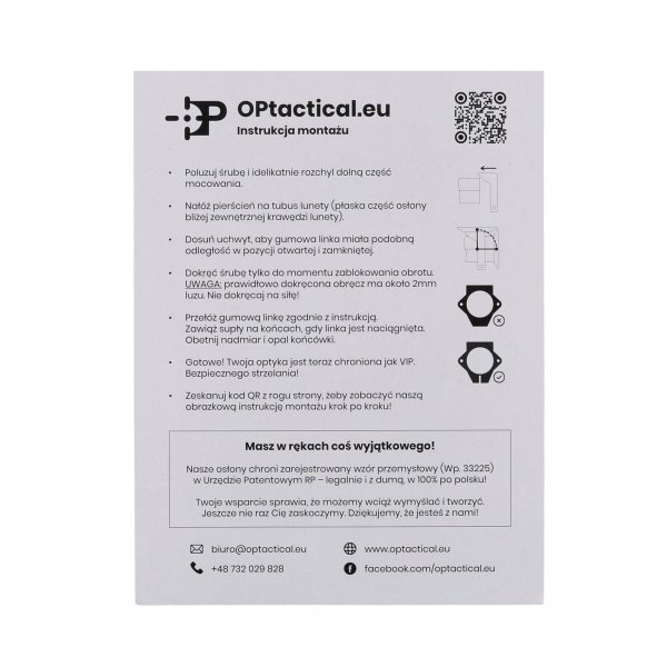 Osłony lunety OPtactical do Vortex Razor III HD 1-10x24 (2 sztuki)