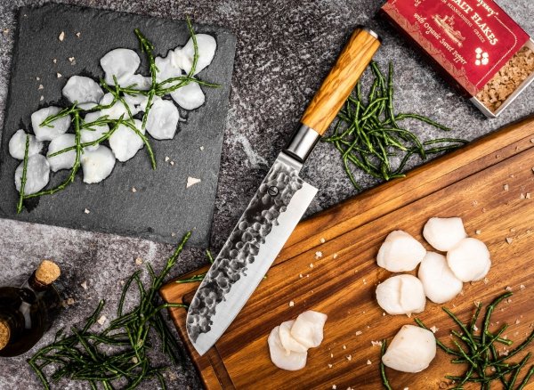 Nóż Forged Santoku Olive 18 cm