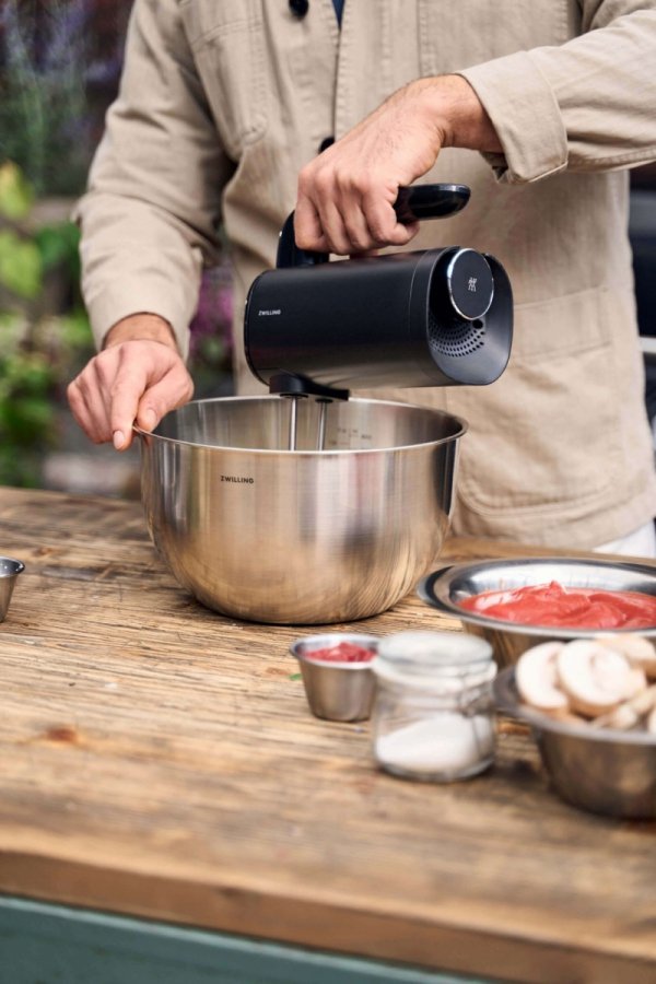 ZWILLING XTEND Bezprzewodowy Mikser Ręczny (bez Baterii) Czarny XTEND