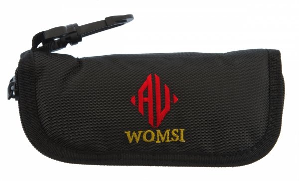 Womsi Wolf nóż składany red white G10 S90V