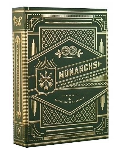 Karty Monarchs Green By Theory11