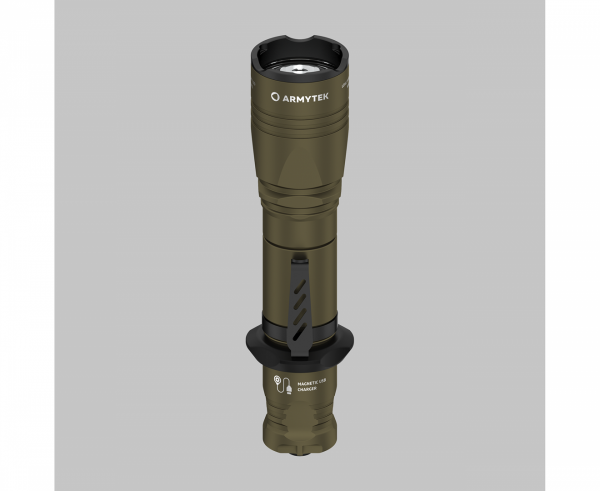 Latarka Armytek Dobermann PRO MAGNET USB Olive