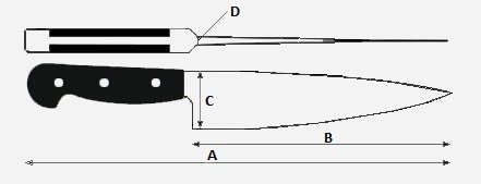 Nóż Masahiro MSC Paring 120mm [11046]