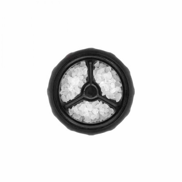OXO-Młynek do soli stalowy, czarny, Good Grips