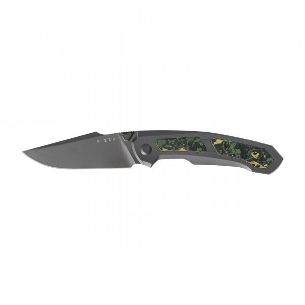 Nóż Kizer Feweed Titanium+Fat Carbon S90V