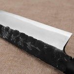 Tojiro Black Hammered Shirogami#2 Nóż Yanagiba 24 cm