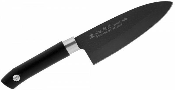 Satake Swordsmith Black Nóż Deba 16 cm