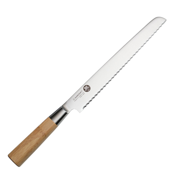 Zestaw noży Suncraft MU Bamboo z blokiem: [MU-SET]