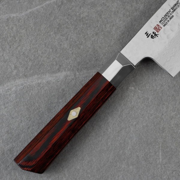 Mcusta Zanmai VG-10 Supreme Hammered Nóż Nakiri 16,5cm