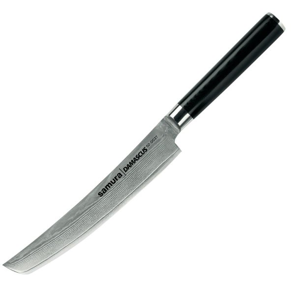 Samura Damascus nóż Kuchenny Utility / uniwersalny Tanto, stal Damasceńska 