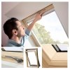 Okno Dachowe Velux GZL 1051 Uw=1,3 Drewniane Okno obrotowe z górnym otwieraniem i energooszczędnym, hartowanym pakietem szybowym