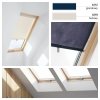 Roleta RoofLITE+ RHA przyciemniająca do RoofLITE+, Dakea, Dakstra, VELUX®, FAKRO®, Optilight®, Keylite®, Starlit