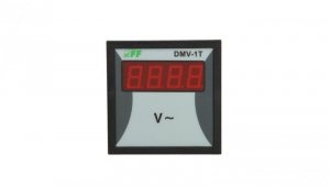 Woltomierz 1-fazowy cyfrowy 0-600V AC dokładność 1 DMV-1T