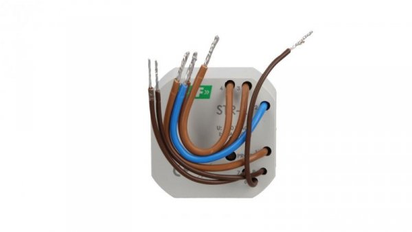 Sterownik rolet jednoprzyciskowy 1,5A AC-3 230V 0-10min (kapsułka fi55mm) STR-2
