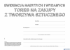 S-200-3 Ewidencja nabytych i wydanych toreb na zakupy z tworzyw sztucznych A5 MICHALCZYK I PROKOP