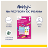 Naklejki na przybory do pisania; 50 x 10 mm , 30 naklejek.; kolorowe buźki, AVERY RESMI30S