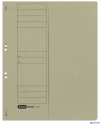 Skoroszyt kartonowy ELBA 1/2 A4, oczkowy, szary, 100551880