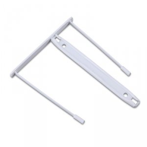 Klipsy archiwizacyjne OFFICE PRODUCTS, grubość pliku max. 8,5cm 100szt., białe, 21301115-14