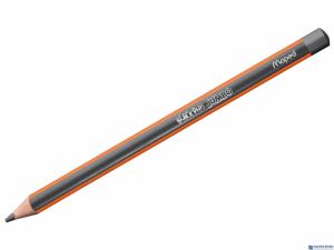 Ołówek z gumką BLACKPEPS JUMBO HB 854721 MAPED