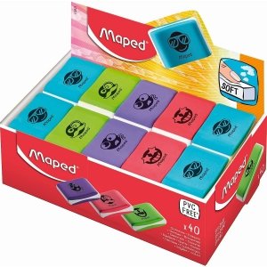 Gumka ESSENTIALS SOFT color mix kol. 112921 MAPED