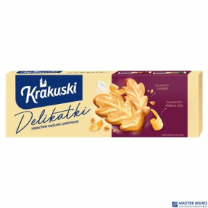 Ciastka BAHLSEN KRAKUSKI DELIKATKI herbatniki maślane lukrowane 125g