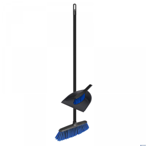 ZESTAW do sprzątania zamiatania YORK COMBI Azur zmiotka z szufelką + miotła + trzonek 110 cm  3082050-010092