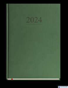 Terminarz Uniwersalny A4 2024 - ciemno zielony Michalczyk i Prokop T-218V-Z2