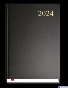 Kalendarz Asystent A5 2024 - czarny Michalczyk i Prokop T-237C-V