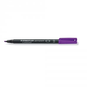 Foliopis Lumocolor, B, wodoodporny, fioletowy, Staedtler S 314-6