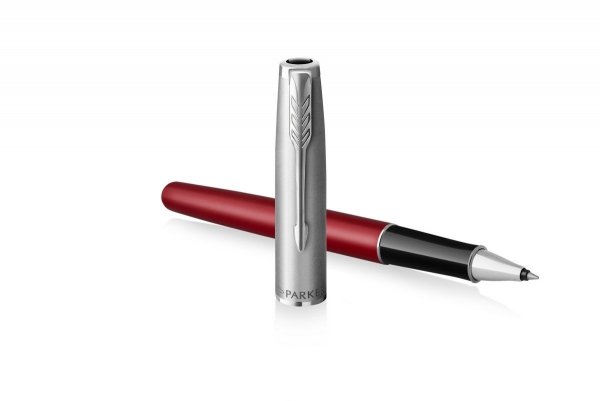 Pióro kulkowe SAND BLASTED METAL RED 2146770 PARKER SALE