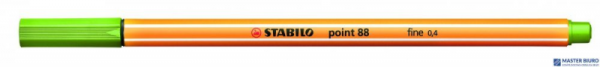 Cienkopis STABILO point 88/33 0.4mm jasna zieleń