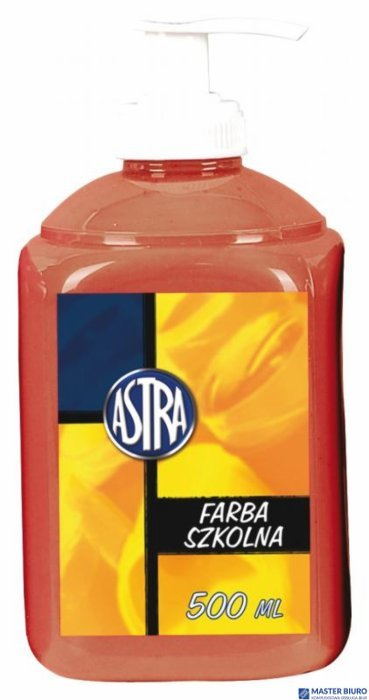 Farba szkolna Astra 500 ml - brązowa, 301109006