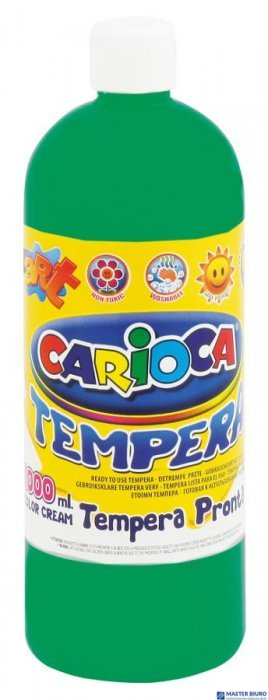 Farba tempera 1000 ml, zielony CARIOCA 170-1450/170-2645