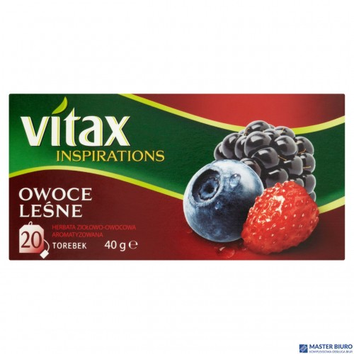 Herbata VITAX INSPIRATIONS OWOCE LEŚNE 20t*2g zawieszka