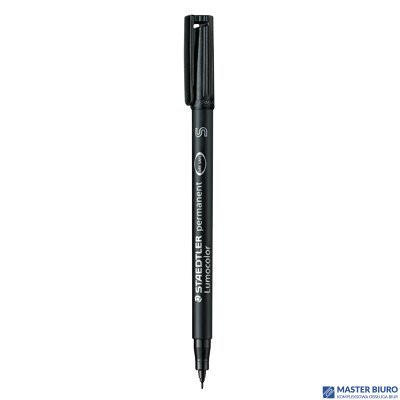 Foliopis permanentny S 313 czarny STAEDTLER LUMOCOLOR S313-9