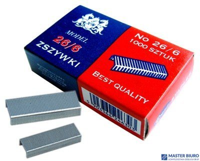 Zszywki 26/6 GRAND (10op. x 1000 sztuk) 110-1390
