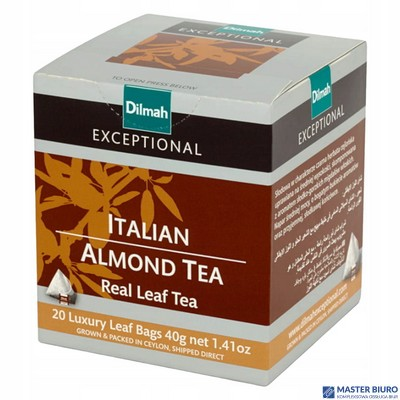 Herbata DILMAH Italian almond 20t czarna