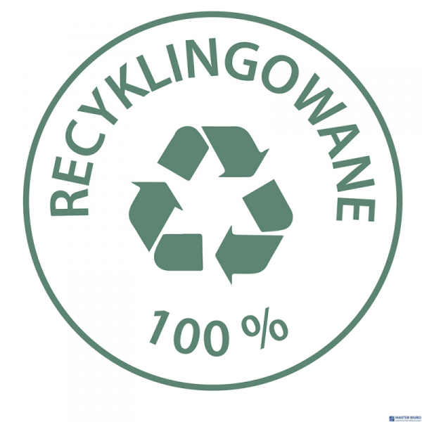 Smycz na identyfikator z recyklingowanego PET, 10 szt.; 15 x 440 mm; czerwone smycze, Avery 4842R