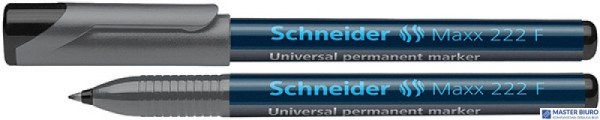 FOLIOPIS PERMANENTNY SCHNEIDER MAXX 222  F  0,7MM  CZARNY