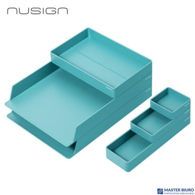 Zestaw organizacyjny Nusign ENS001, 6 elementów, niebieski ENS001-BL Deli