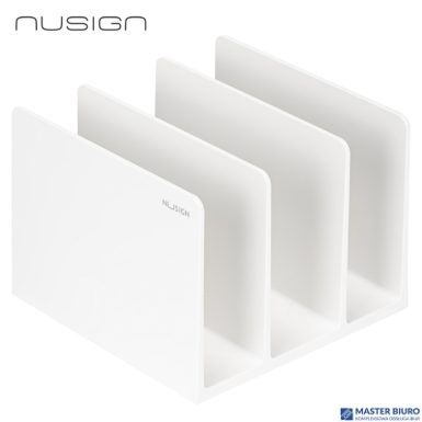 Stojak na dokumenty, organizer Nusign ENS006, biały ENS006-WH Deli