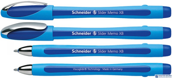 Długopis SCHNEIDER SLIDER MEMO  XB niebieski 150203