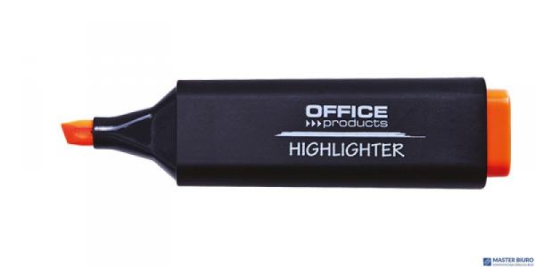 Zakreślacz fluorescencyjny OFFICE PRODUCTS, 1-5mm (linia), pomarańczowy 17055211-07