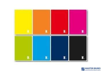 Zeszyt A5 16k kratka UV KOL.401 ONE COLOR INTERDRUK