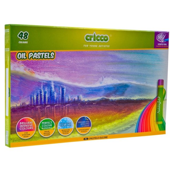 PASTELE OLEJNE CRICCO 24 KOL. CR481K24/B (X)