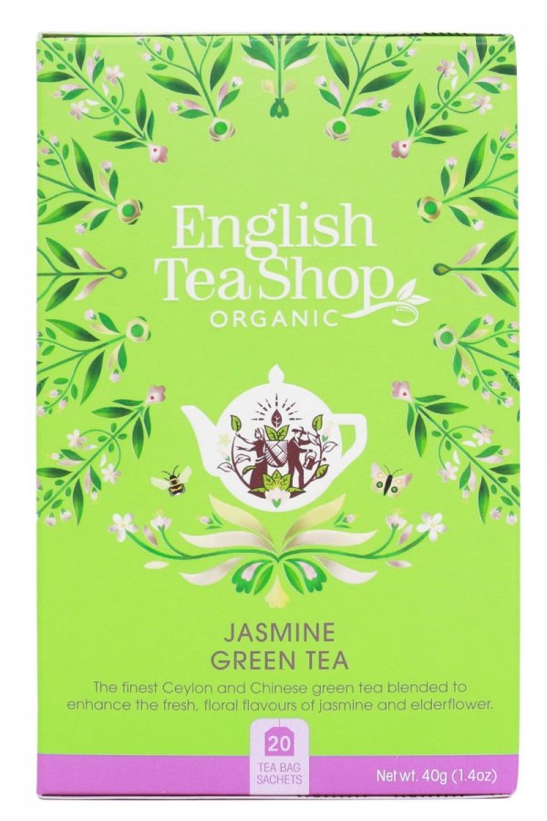 Herbata zielona English Tea Shop Jasmine Green Tea  20t*2g 